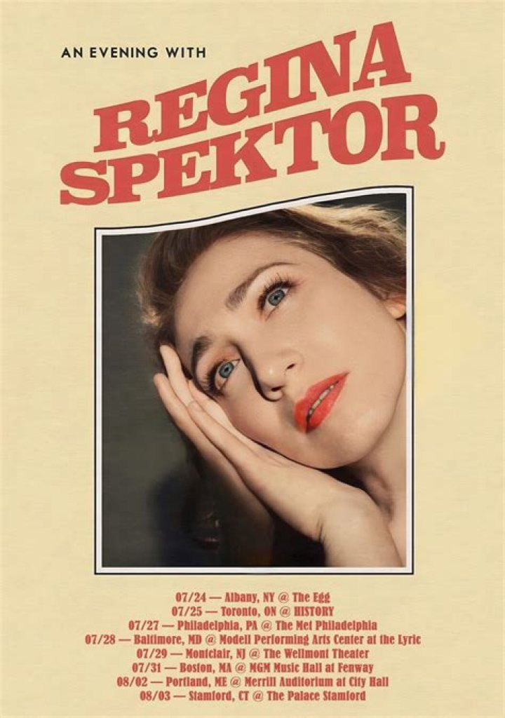 Regina Spektor Returns With New Single 'Becoming All Alone'